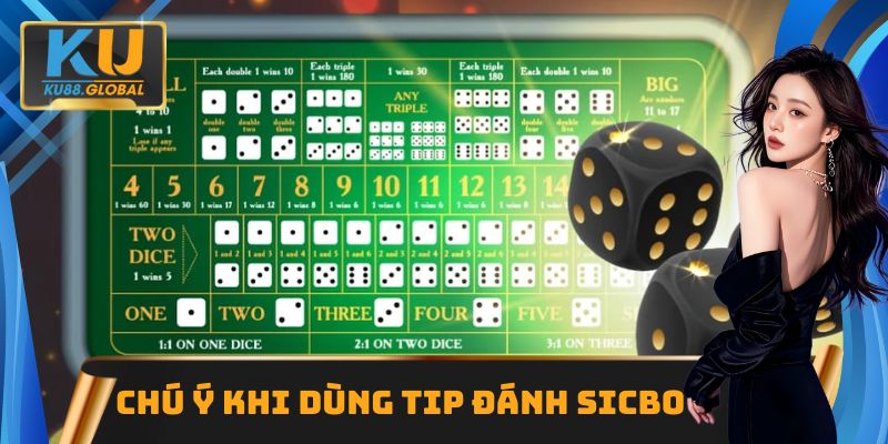 Kinh Nghiệm Chơi Sicbo Bất Bại Giúp Thắng Đậm tới 99% 3 Chú ý quan trọng khi áp dụng kinh nghiệm đánh Sicbo